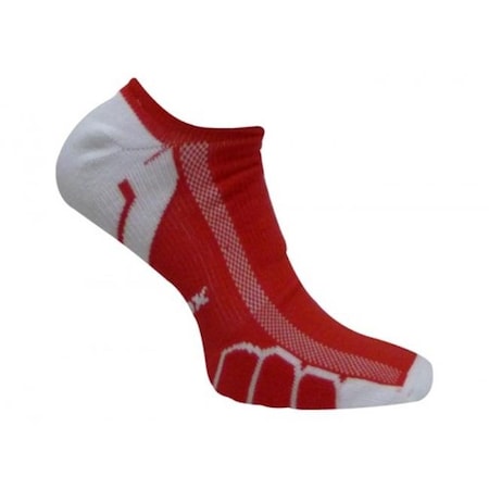 Vitalsox VT 0310 Ghost Light Weight Running Socks; Red - Small